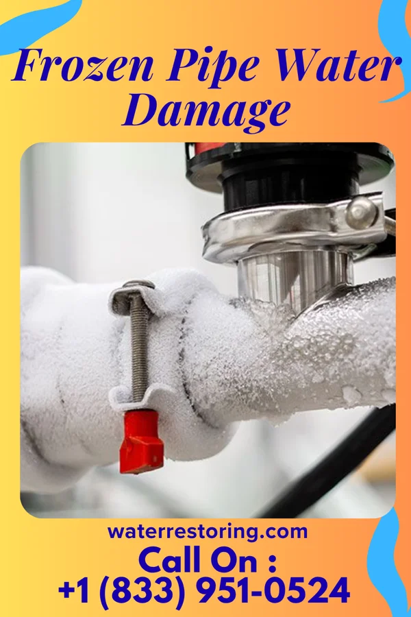 Frozen Pipe Water Damage in Apple Valley, OH